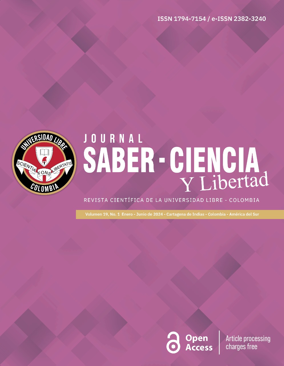 					Ver Vol. 19 Núm. 1 (2024): Revista Saber, Ciencia y Libertad
				