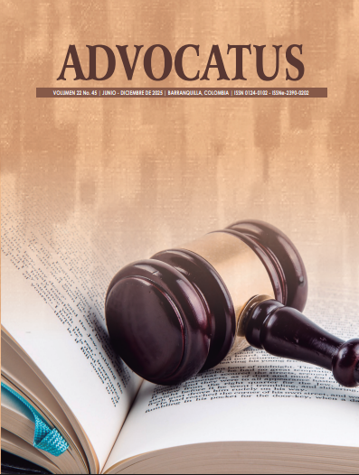 					Ver Núm. 45 (2025): Advocatus
				